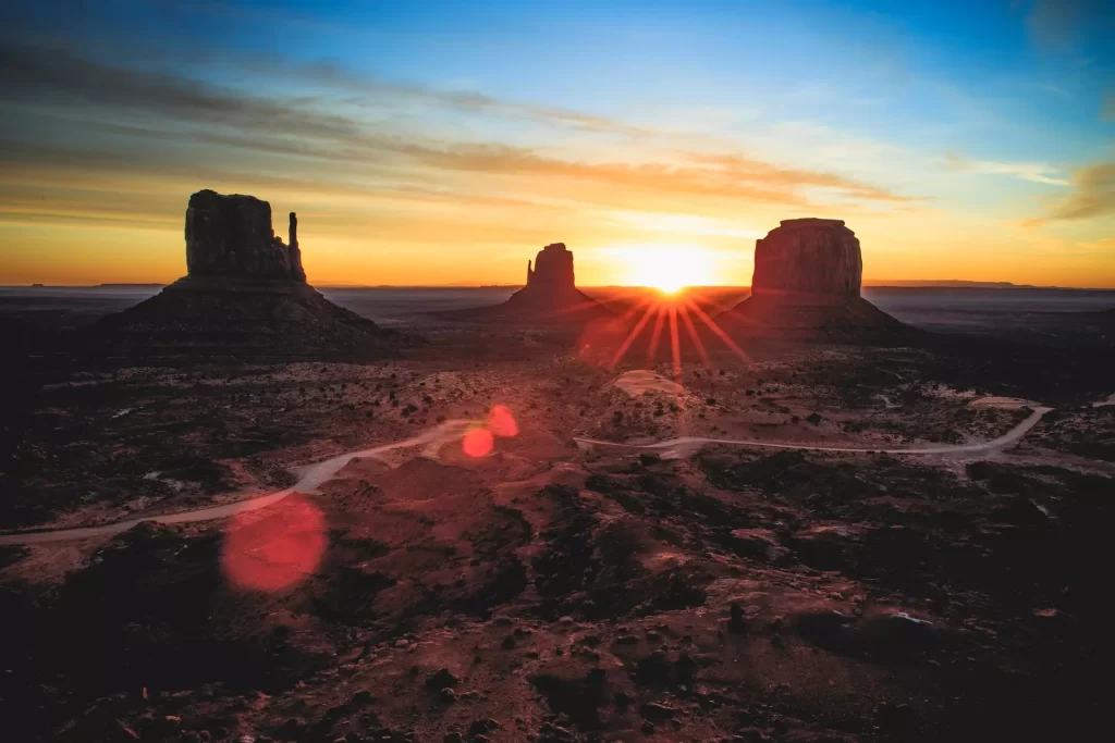 Sunrise view on Grand Canyon